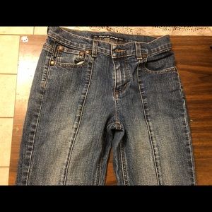DKNY East Village Jean - paneled straight leg